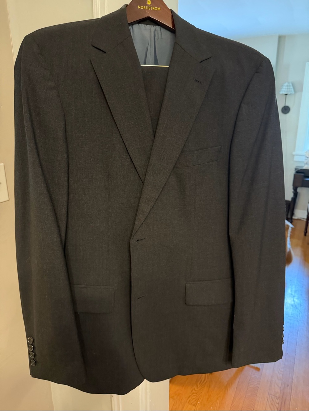 Hugo Boss Men's Dark Gray Suit